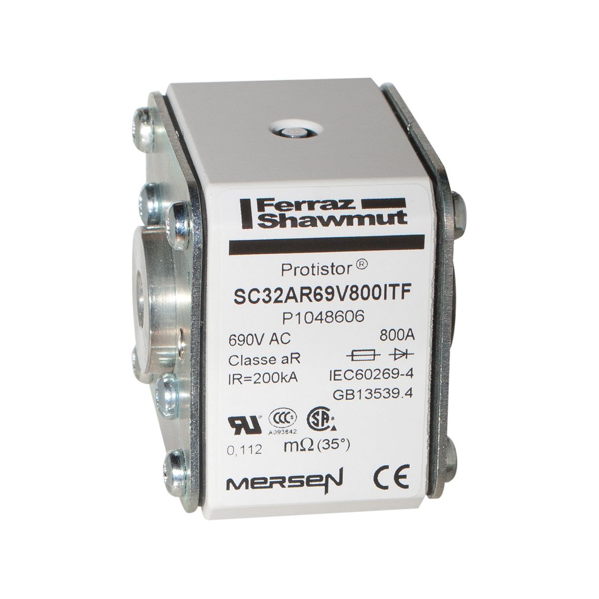 X1046934 - Size 32 type TTF with indicator aR 800 A 690VAC